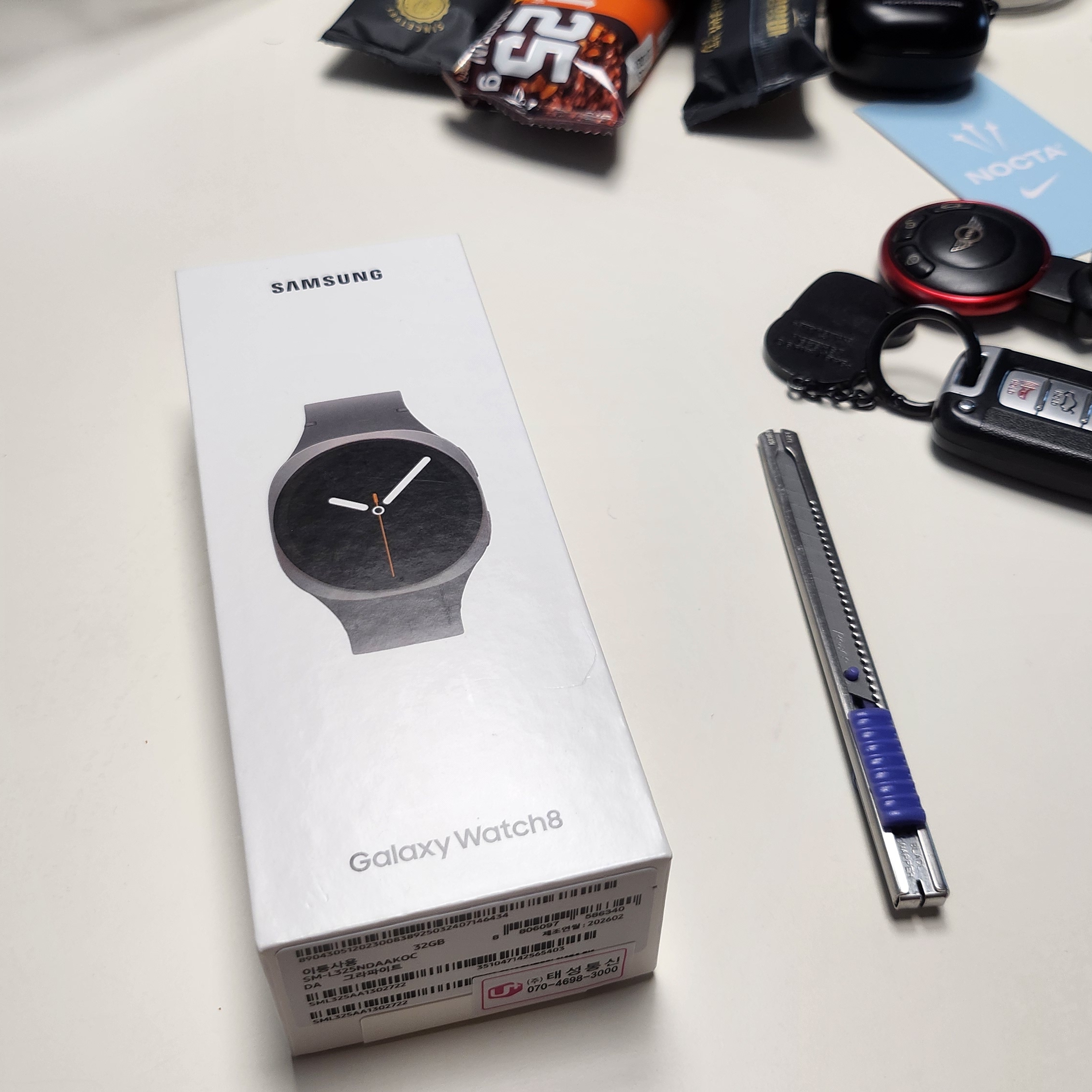 Samsung Galaxy Watch8 44mm Bluetooth Graphite (Korean Ver.) 착용 스타일 - 7