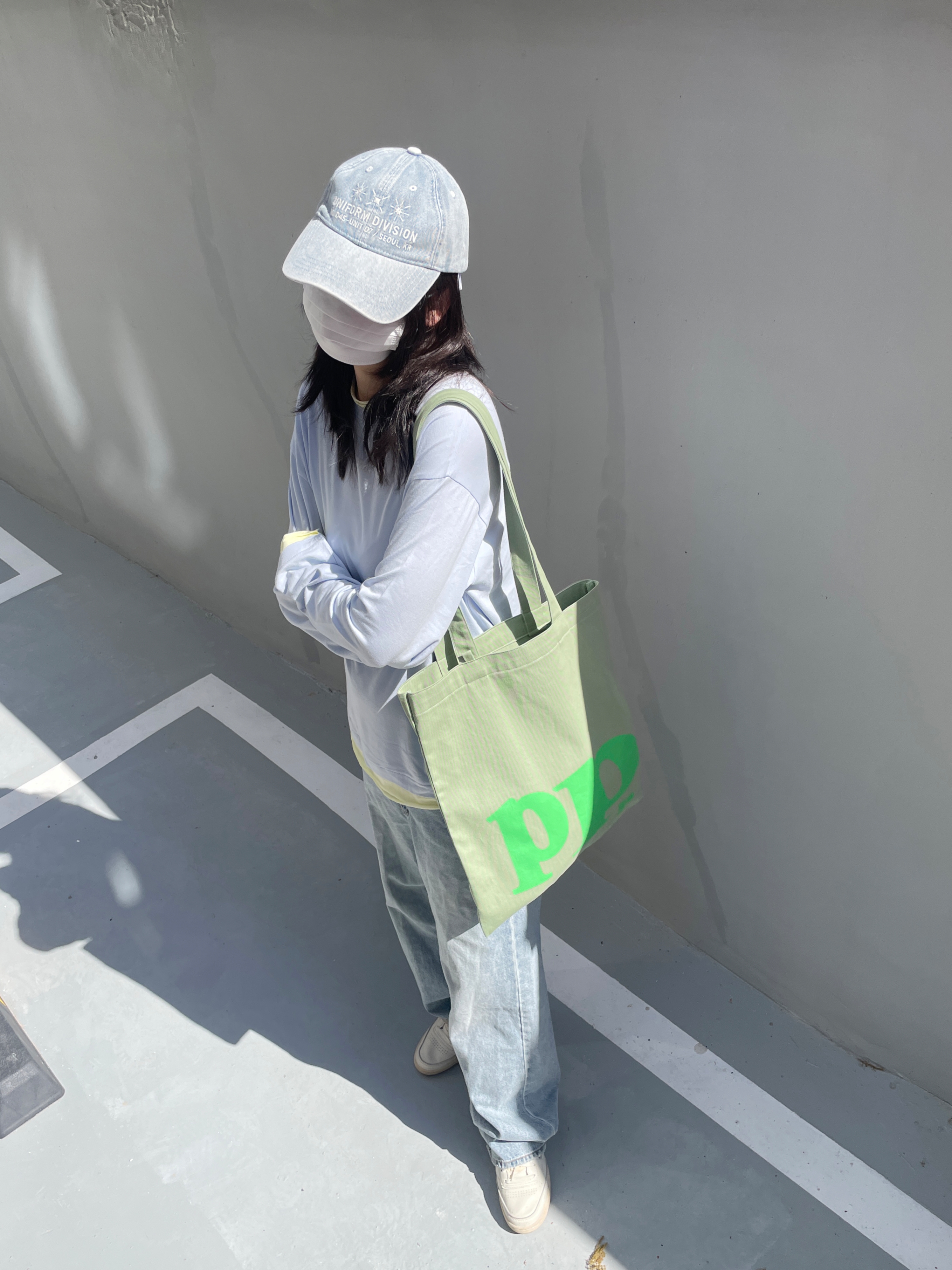 Reebok Club C 85 Vintage Chalk Green 착용 스타일 - 6