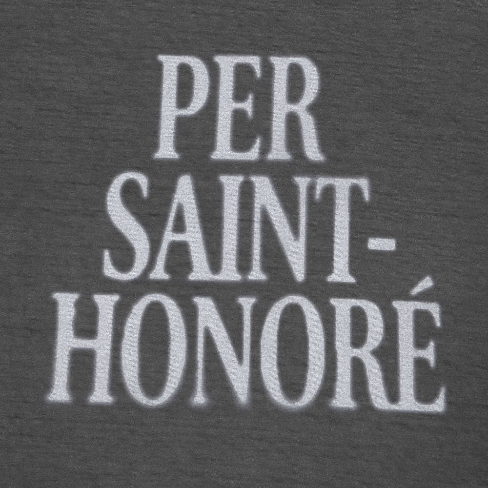 퍼머넌트 아카이브 세인트 오노레 워시드 반팔 티셔츠 (차콜)(Permanent Archive Saint Honoré Washed Short Sleeve T-Shirt (Charcoal)) - 4