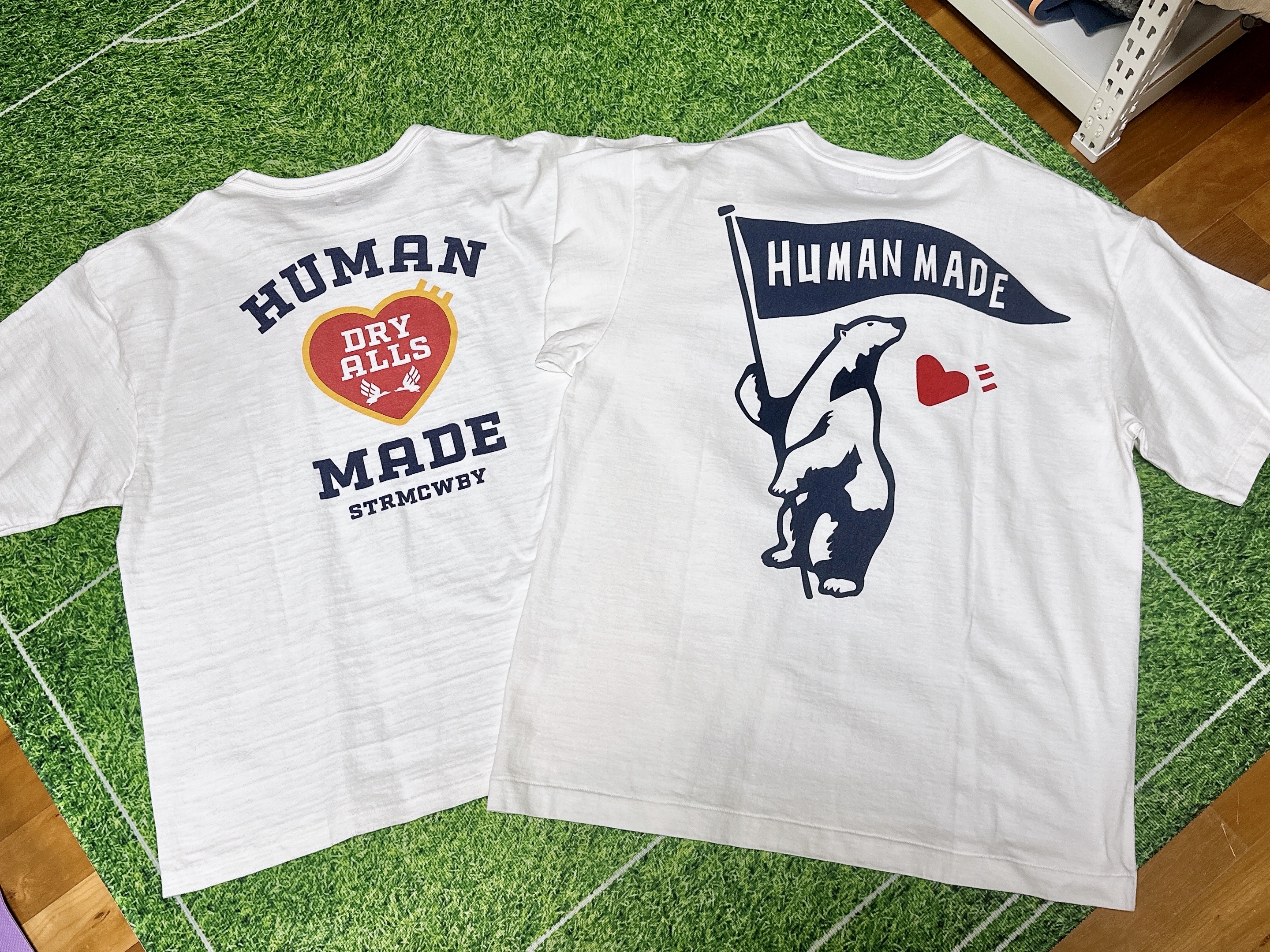 Human Made Graphic T-Shirt #07 White 착용 스타일