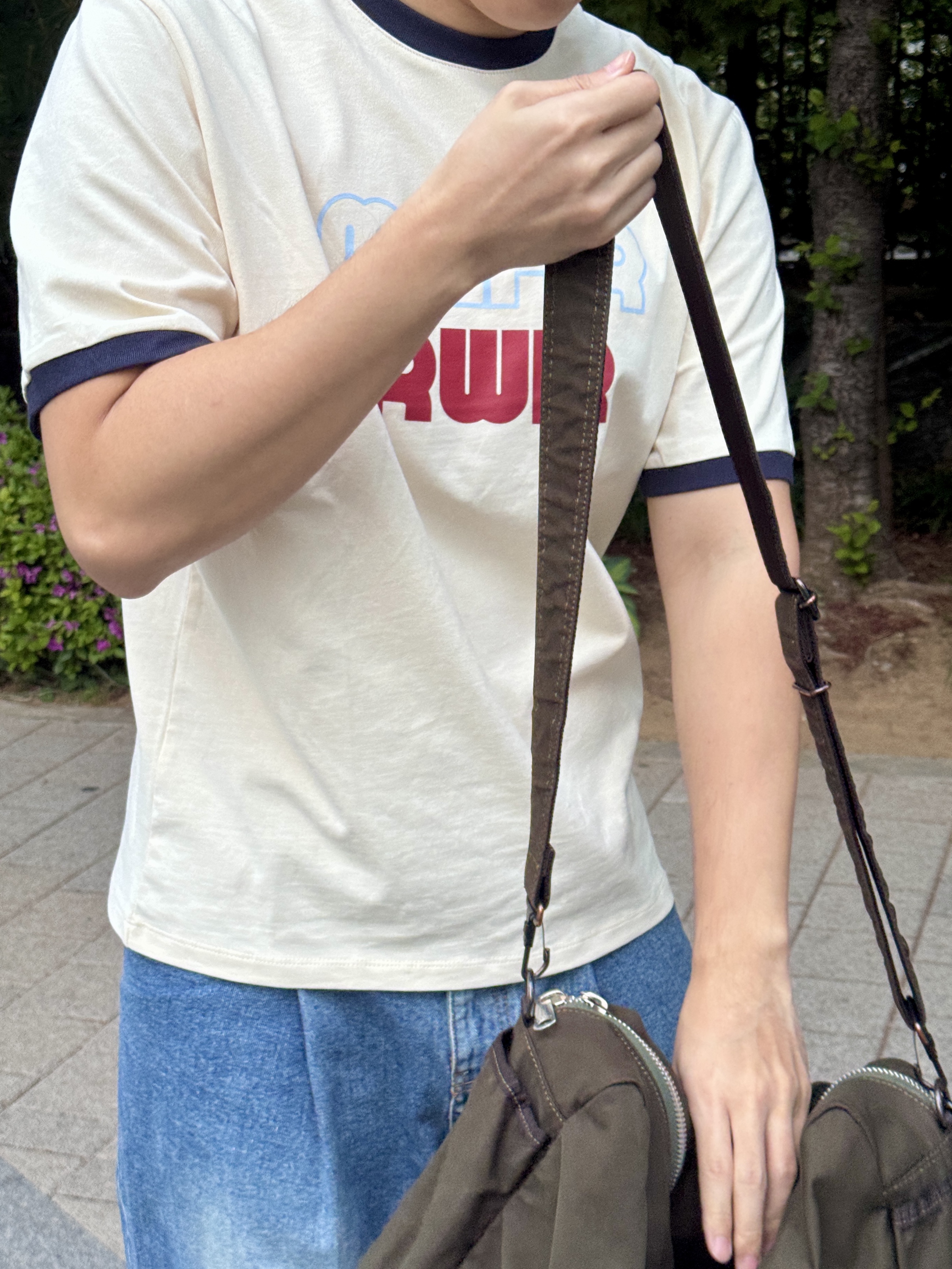 [KREAM 단독] RWR x MEHR Ringer T-Shirt Cream, Puma x Jiyong Kim V-S1 Craft DW Ivory 착용 스타일 - 2