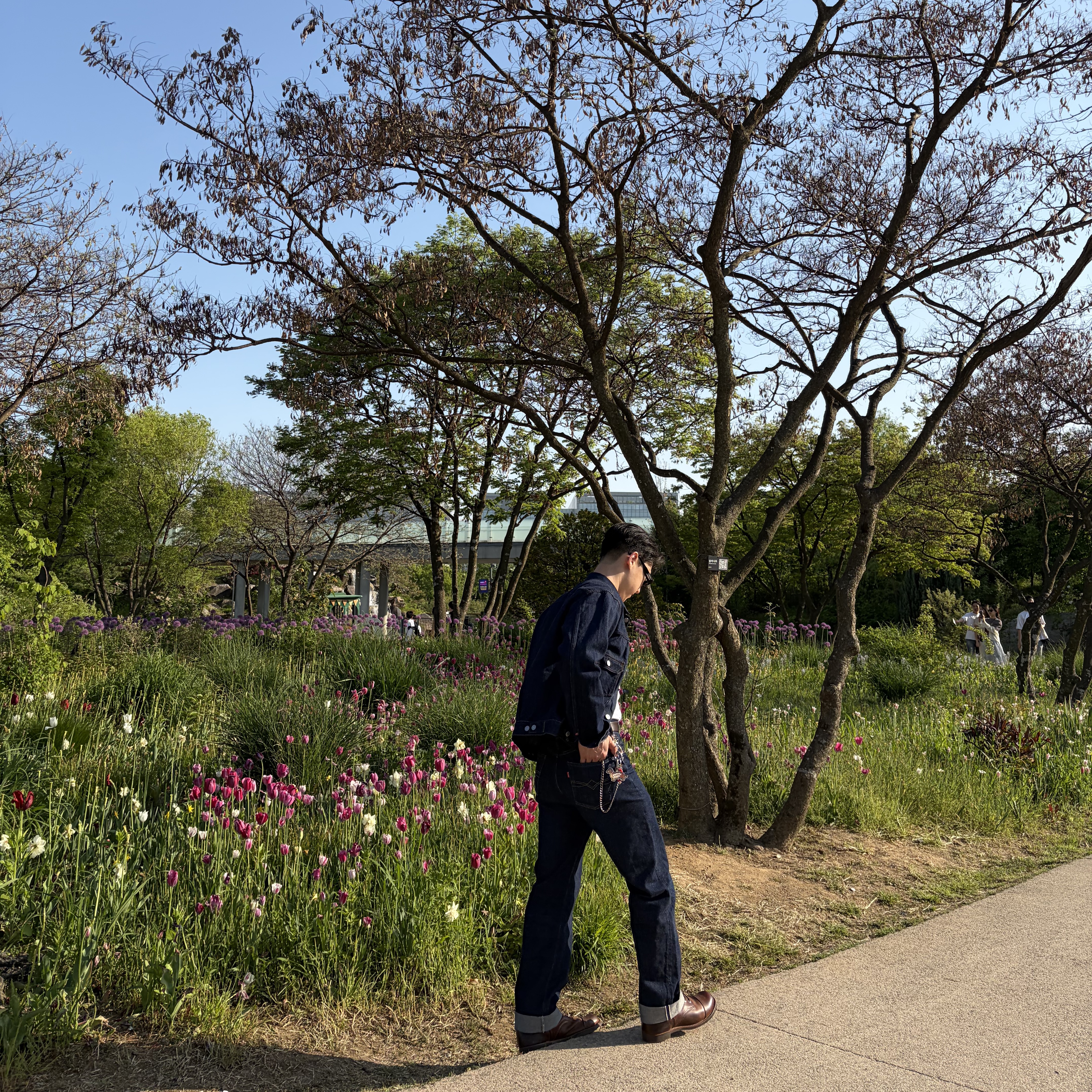 Jelado Age of Longing 301XX Denim Pants Indigo, Jelado 55 Denim Jacket 406XX Indigo 착용 스타일 - 1