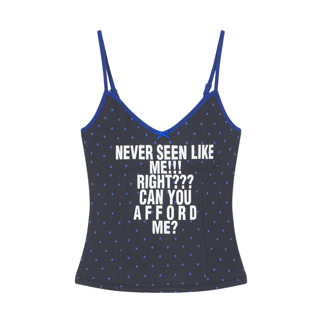 HF26BSL006NV HIGHTIDE FRANKIE Afford Me Cami Navy