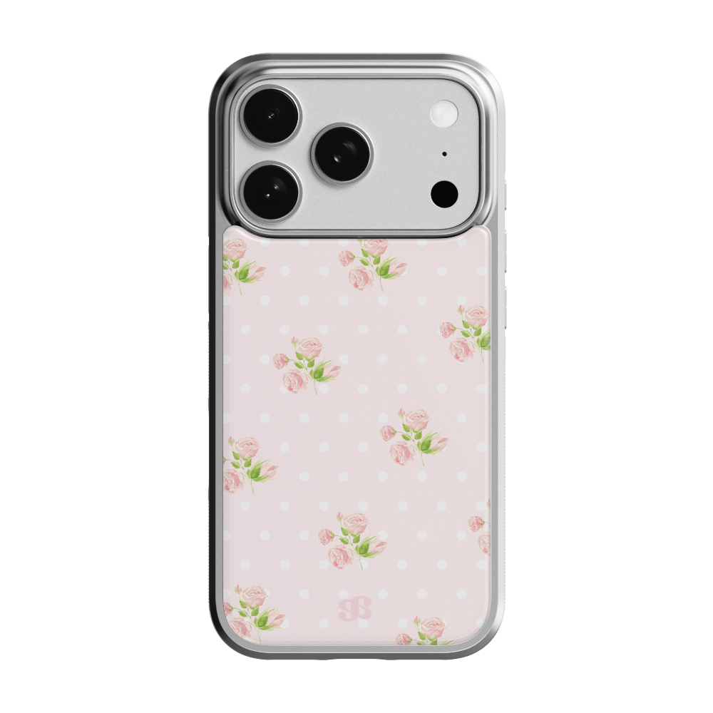 어프어프 파우더로즈 에폭시 범퍼 케이스 실버(earpearp Powder Rose Epoxy Bumper Case - Silver) - 1