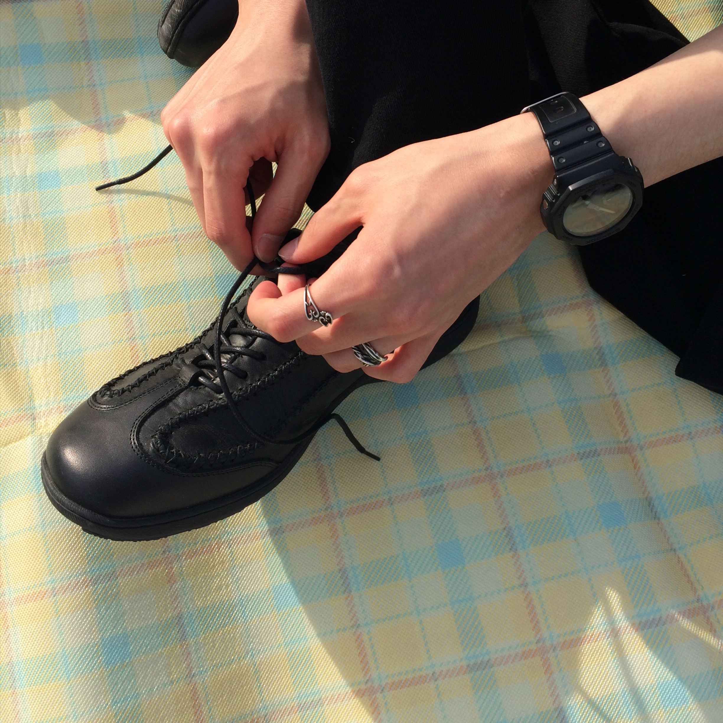 Kiko Kostadinov Sargo Shoes Black 착용 스타일 - 2