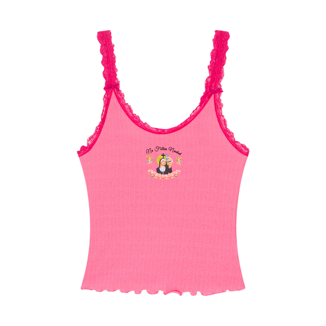 HF26BSL007PK HIGHTIDE FRANKIE Holy Girl Cami Pink