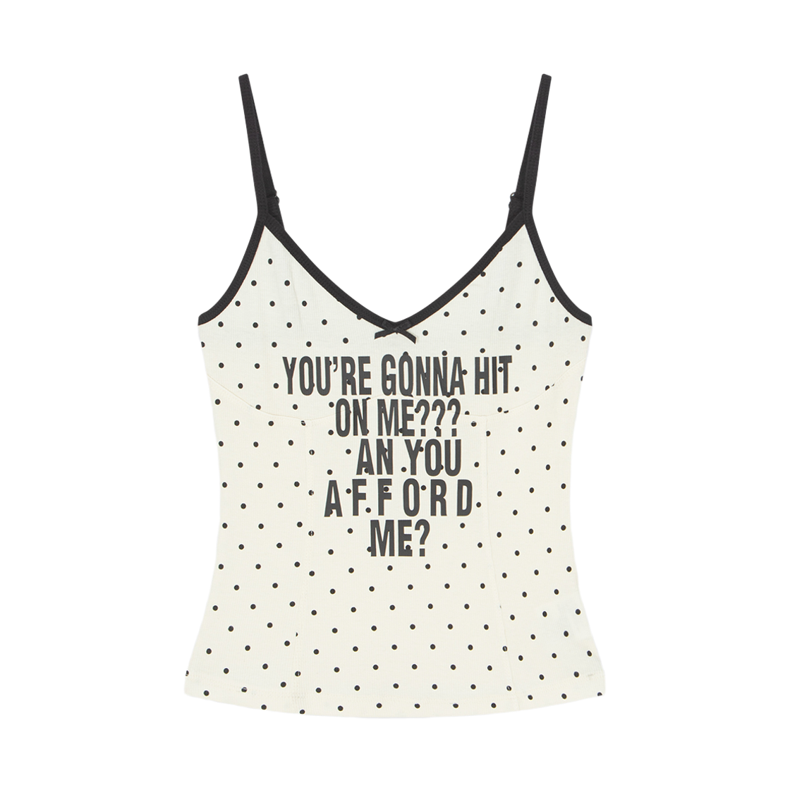 HF26BSL006WT HIGHTIDE FRANKIE Afford Me Cami White
