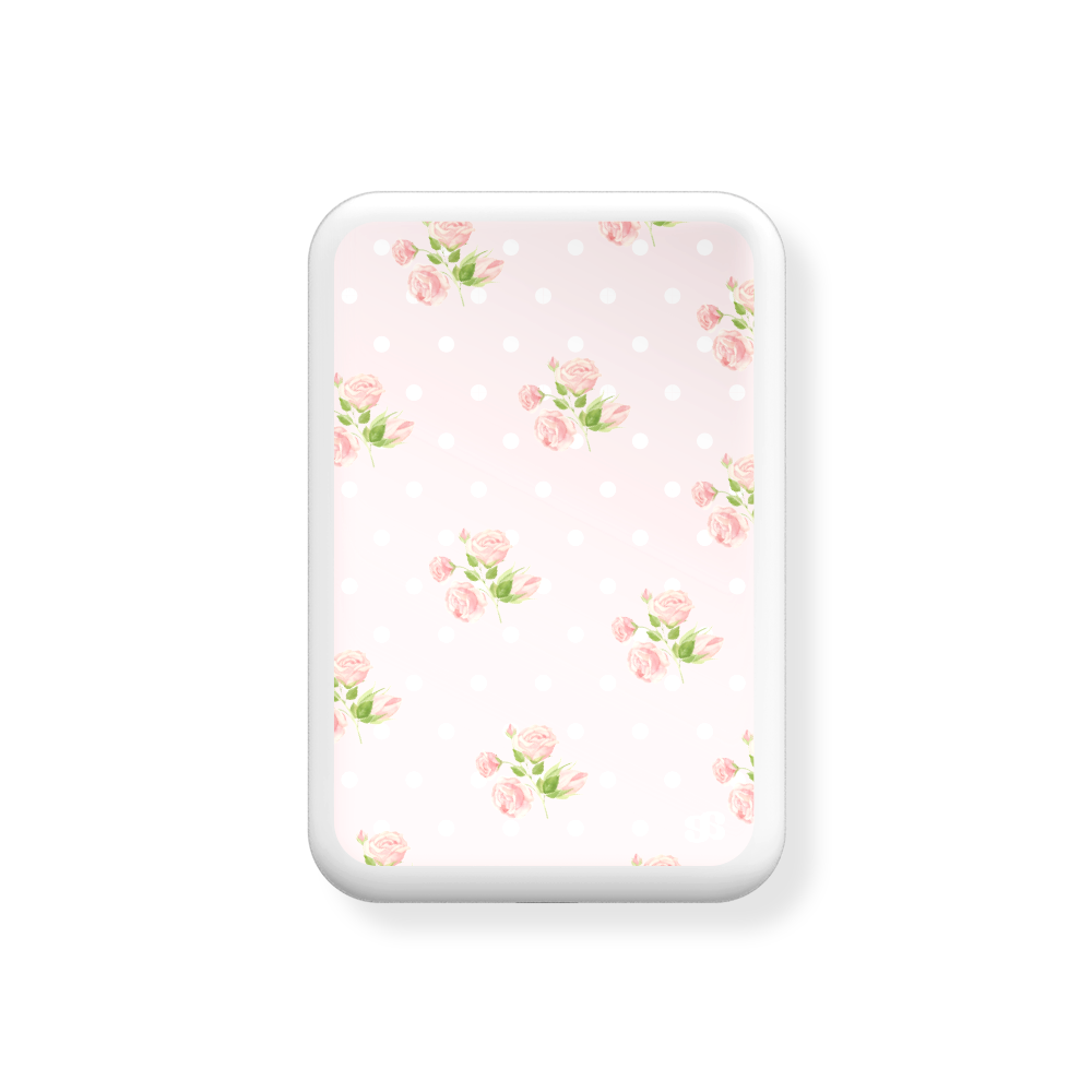 어프어프 파우더로즈 맥세이프 호환 보조배터리 5000mAh(earpearp Powder Rose Magnetic Wireless Power Bank 5000mAh) - 1