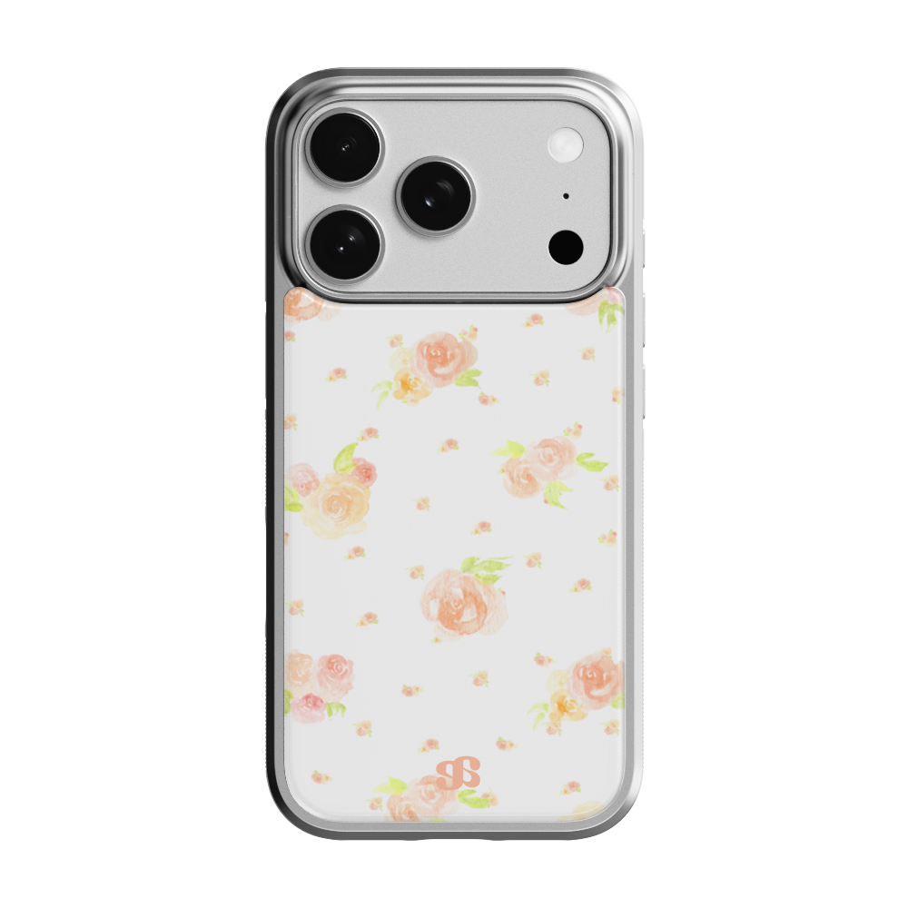 어프어프 로즈밀크 에폭시 범퍼 케이스 실버(earpearp Rose Milk Epoxy Bumper Case - Silver)