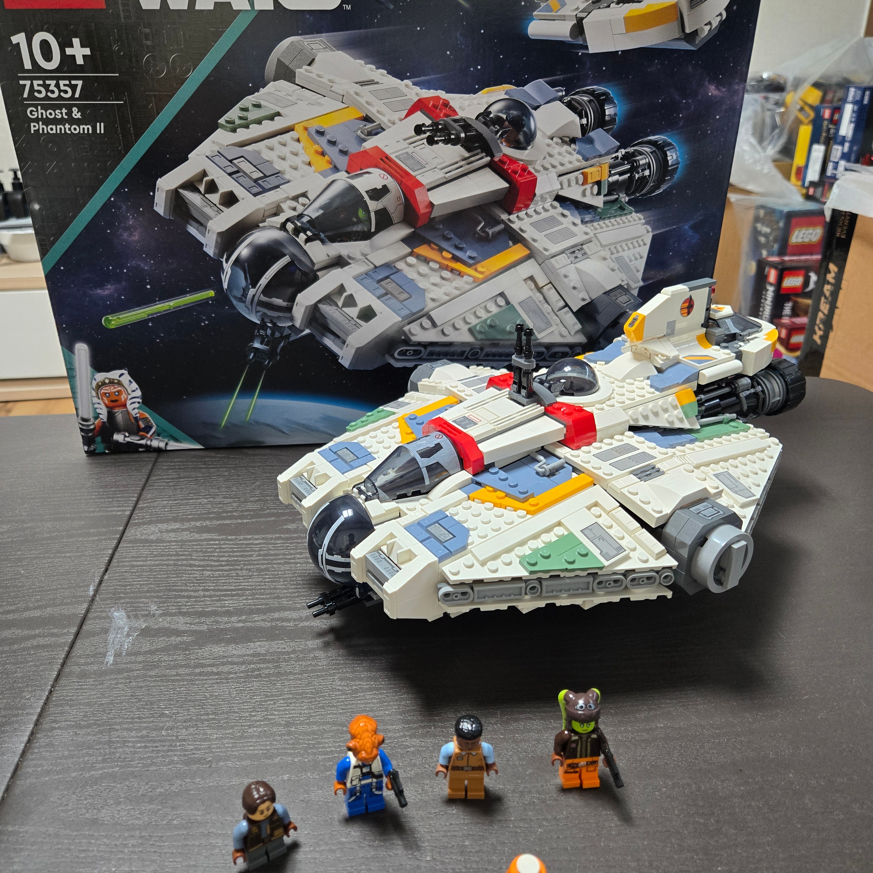 Lego Star Wars Ghost & Phantom II 착용 스타일 - 1