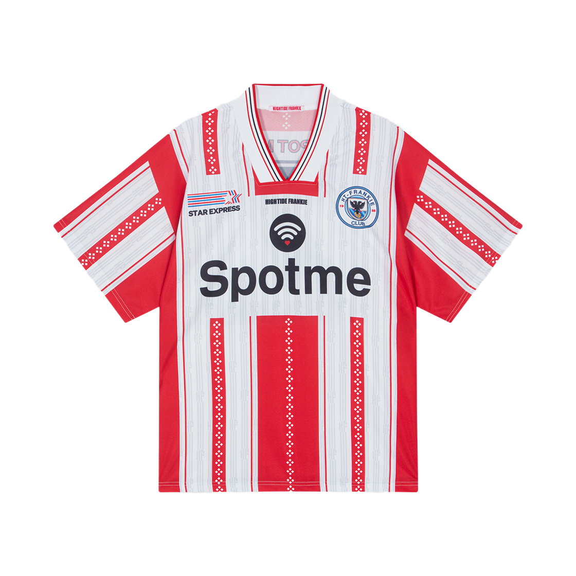 HF26BST021RD HIGHTIDE FRANKIE World Clash Football Jersey Red