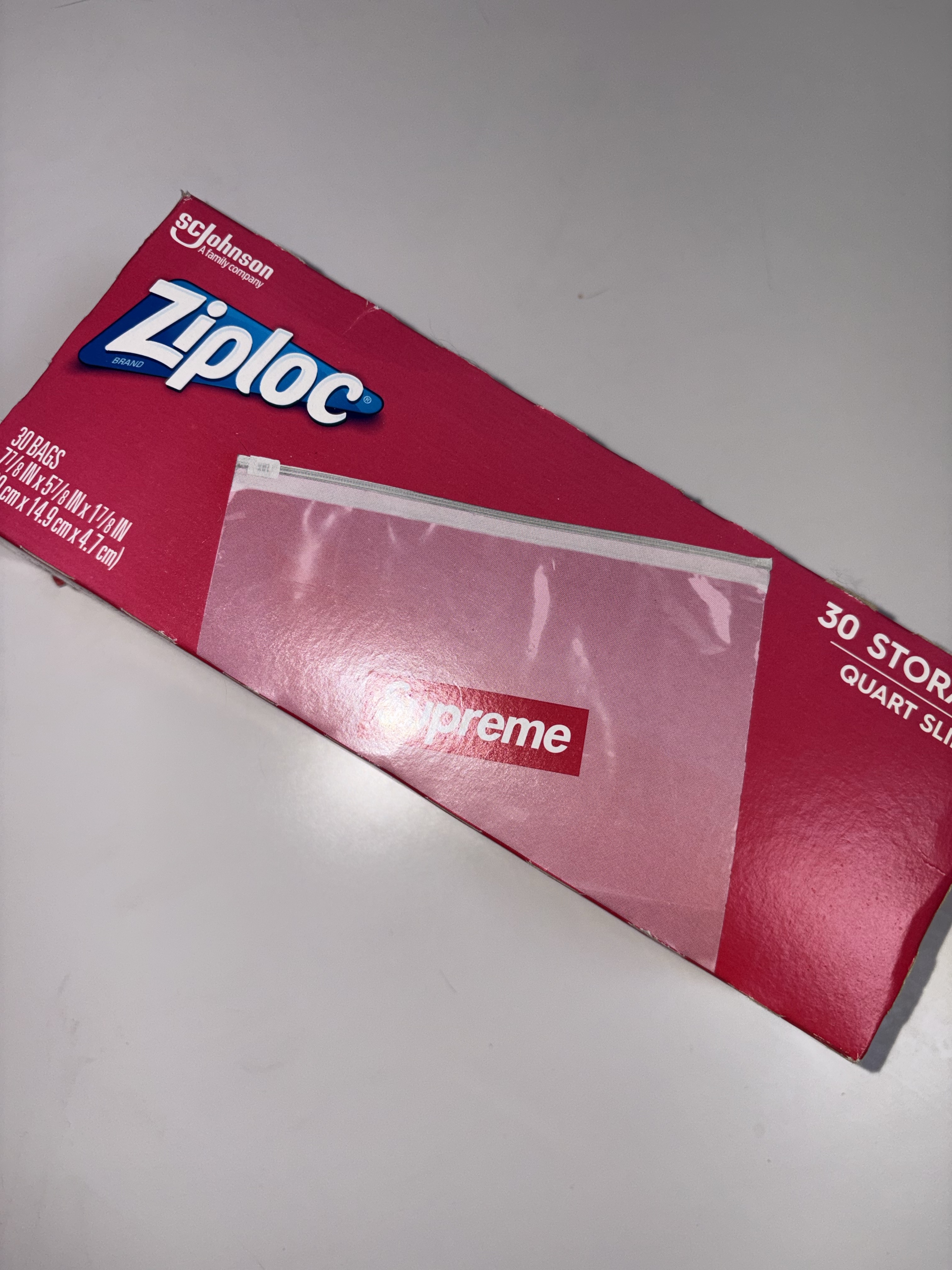 Supreme Ziploc Bags (Box of 30) 착용 스타일 - 3