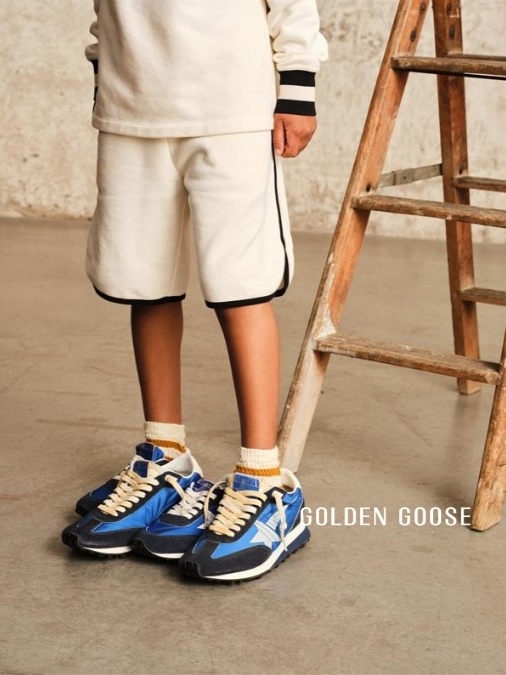 Golden Goose White Star Marathon Sneakers Royal Blue, (W) Golden Goose White Star Marathon Sneakers Royal Blue 착용 스타일
