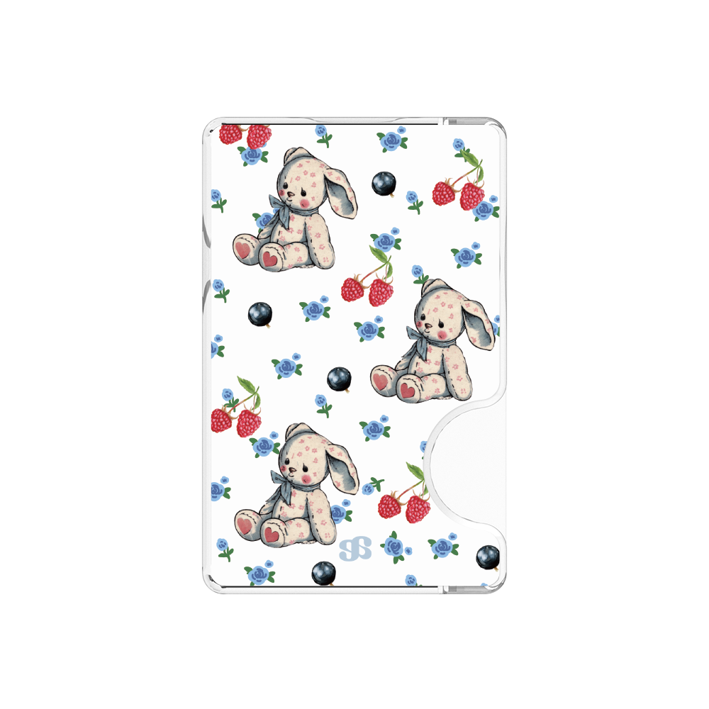 어프어프 버니가든 맥세이프 호환 카드지갑(earpearp Bunny Garden Magnetic Card Wallet)