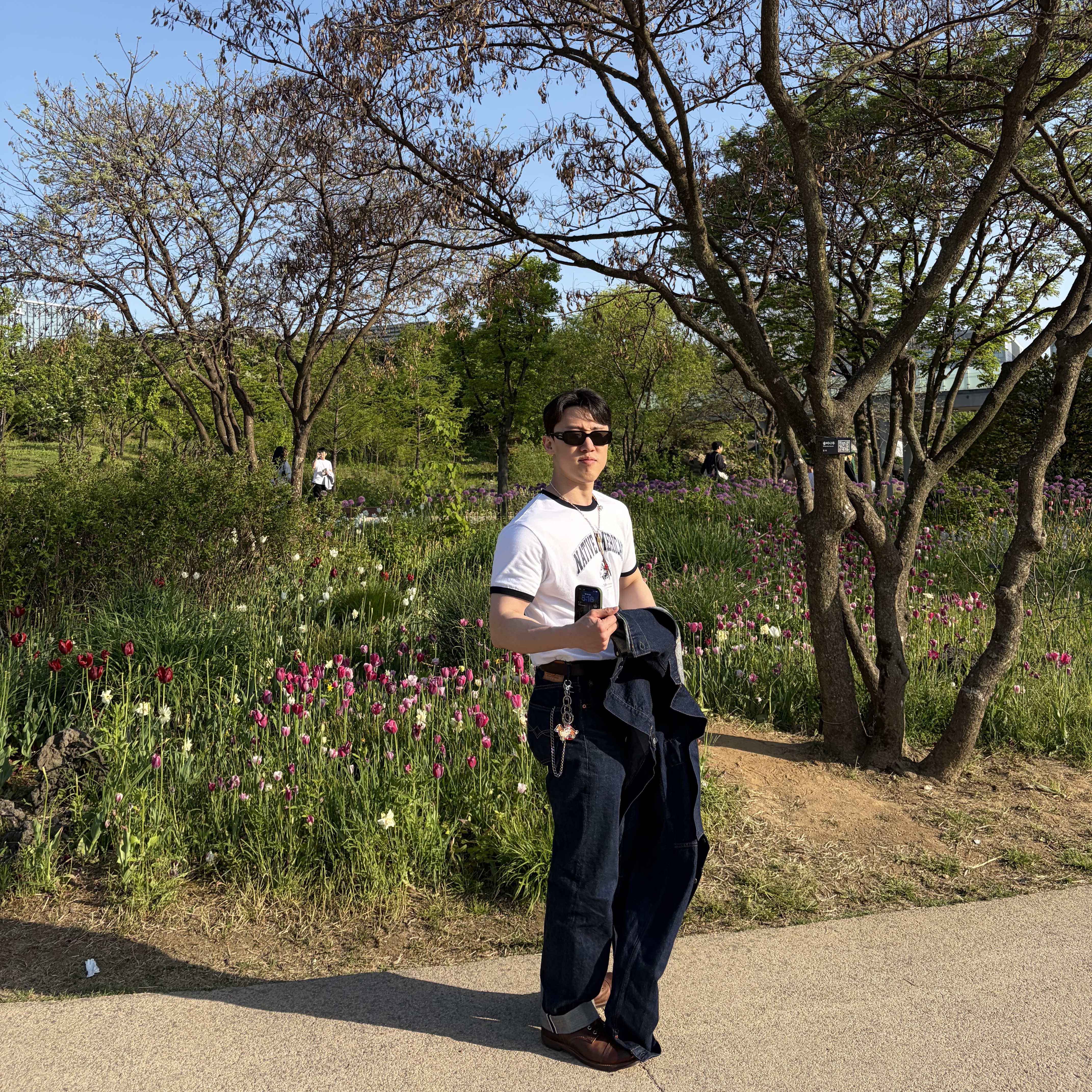 Jelado Age of Longing 301XX Denim Pants Indigo, Jelado 55 Denim Jacket 406XX Indigo 착용 스타일 - 2