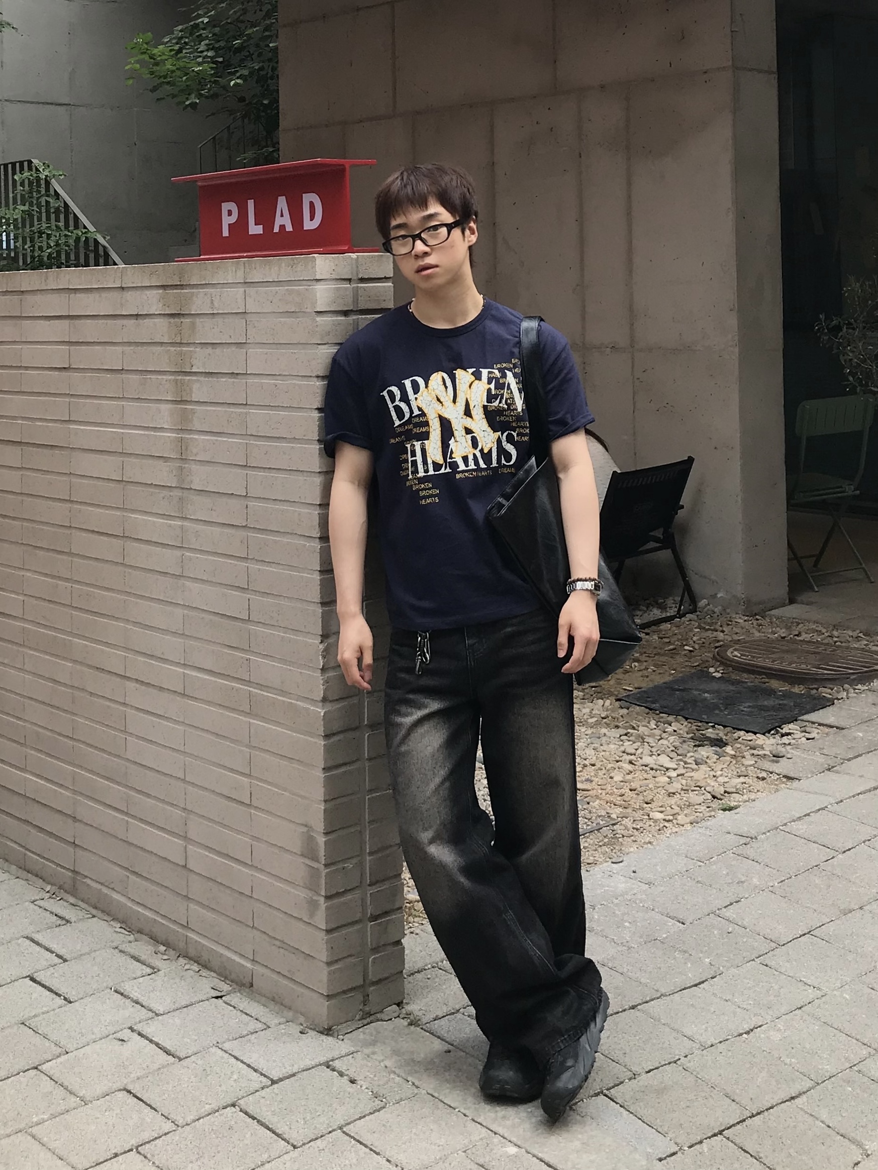 Hoka Hopara 2 Black 착용 스타일 - 1