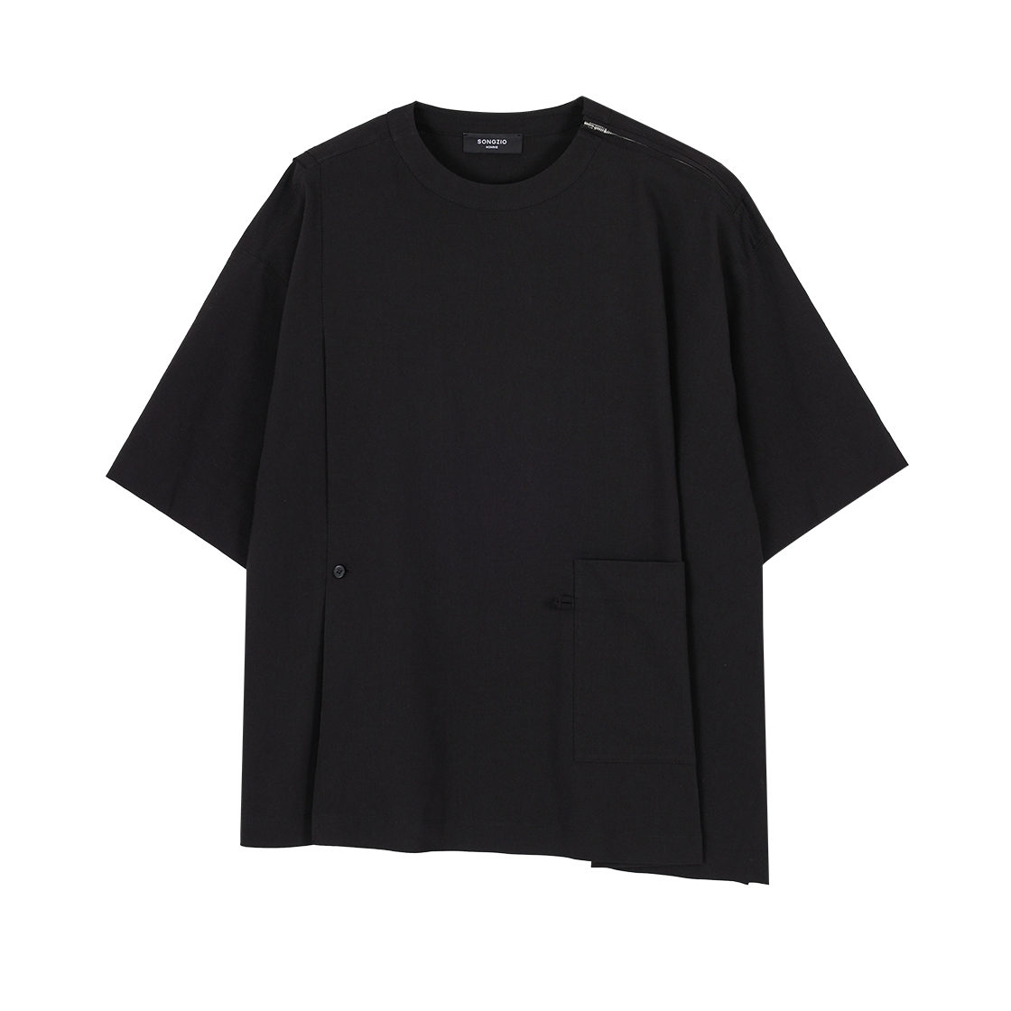 송지오 옴므 오토그래프 플레어 티셔츠 블랙(SONGZIO HOMME Autograph Flare T Shirt Black) - 1
