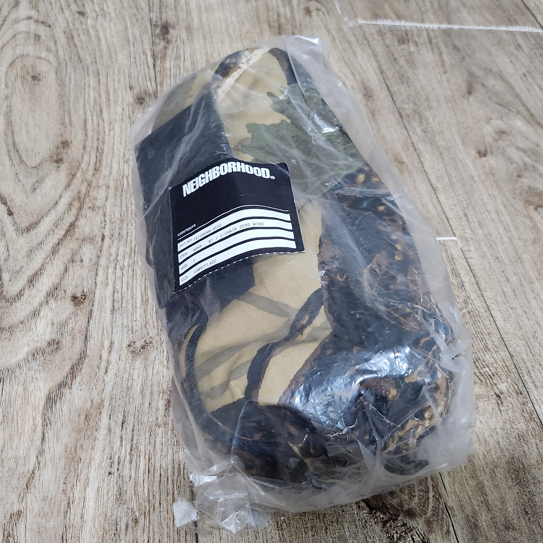 Helinox x Neighborhood Chair Zero Mini - 19SS, Helinox Vibram Ball Feet 45mm Coyote Tan 착용 스타일 - 5