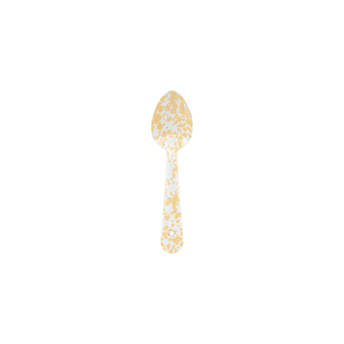 D49YM CROW CANYON D49 Small Spoon Yellow Marble