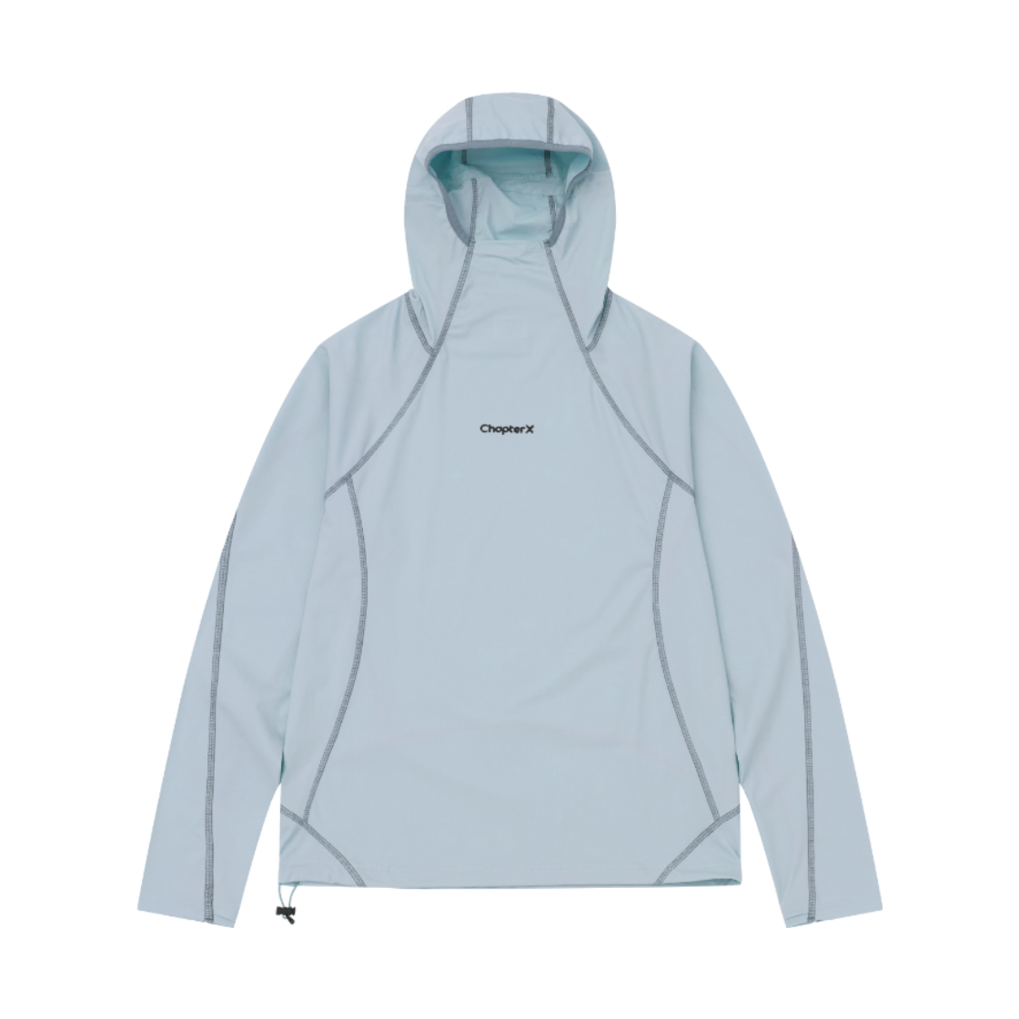 C1004BL Chapter.X Quick-dry Active Runners Hoodie Blue