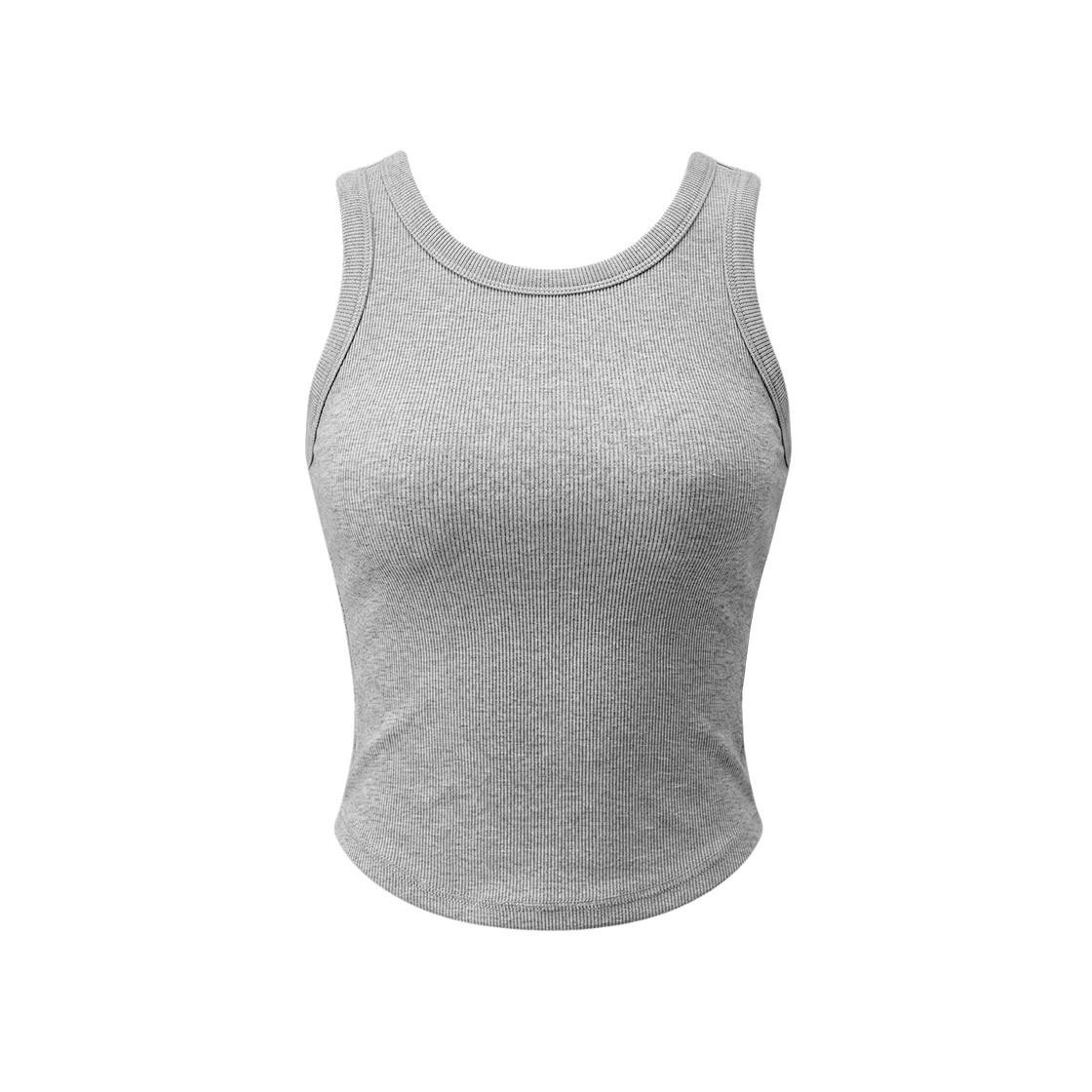 에이치덱스 소프트 스킨 플레인 브라탑 멜란지 그레이(HDEX Soft Skin Plain Bra Top Melange Gray)