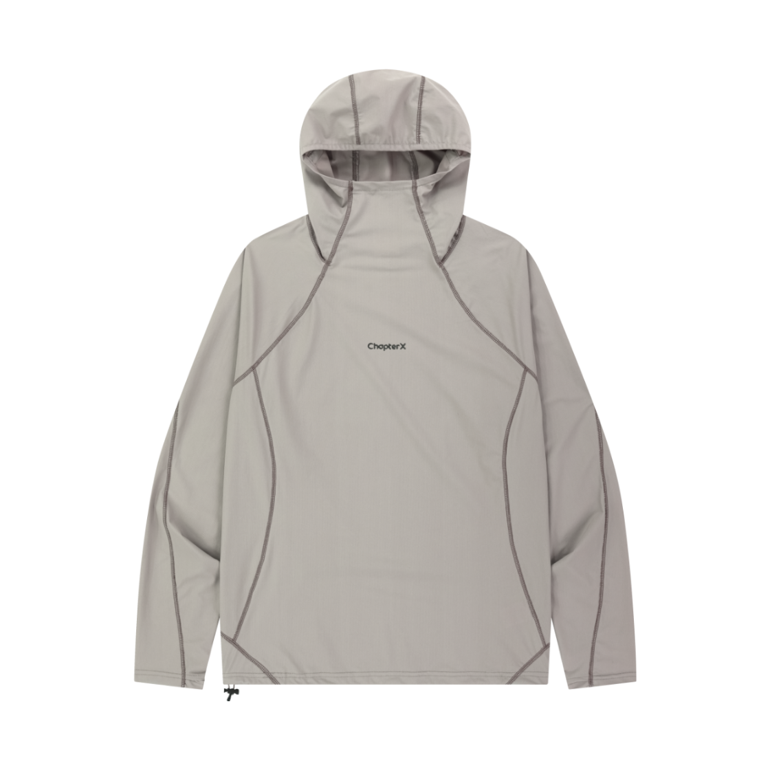 C1004BE Chapter.X Quick Dry Active Runners Hoodie Beige