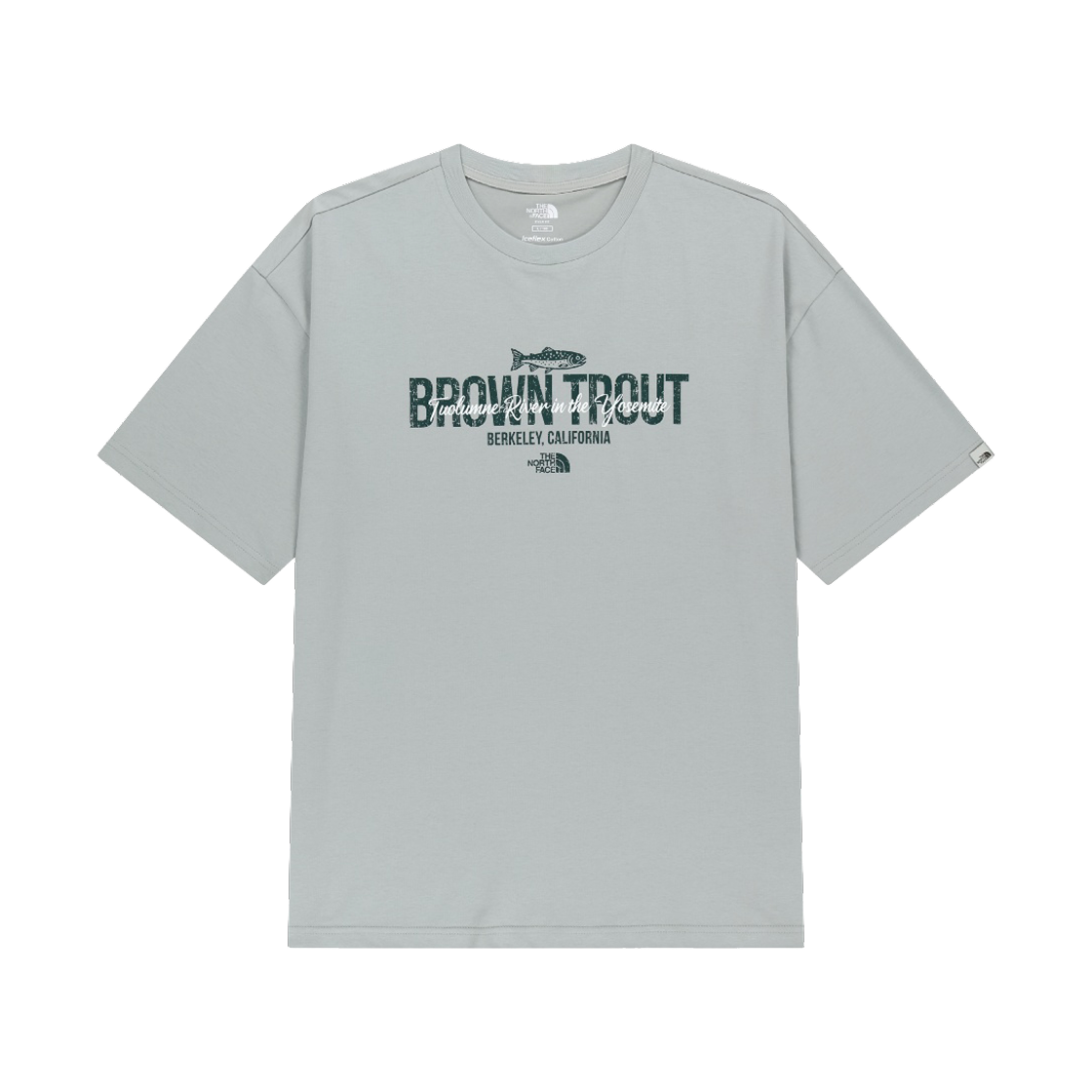 NT7US24L The North Face White Label Trutta S/S R/T-Shirt Ice Gray - 26SS