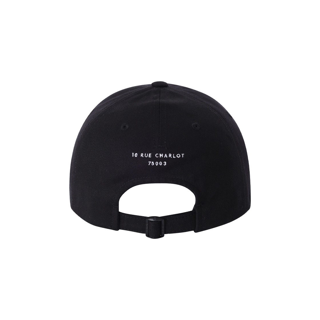 송지오옴므 오리진 파리 볼캡 블랙(SONGZIO HOMME Plenty Fold Ball Cap Black) - 2