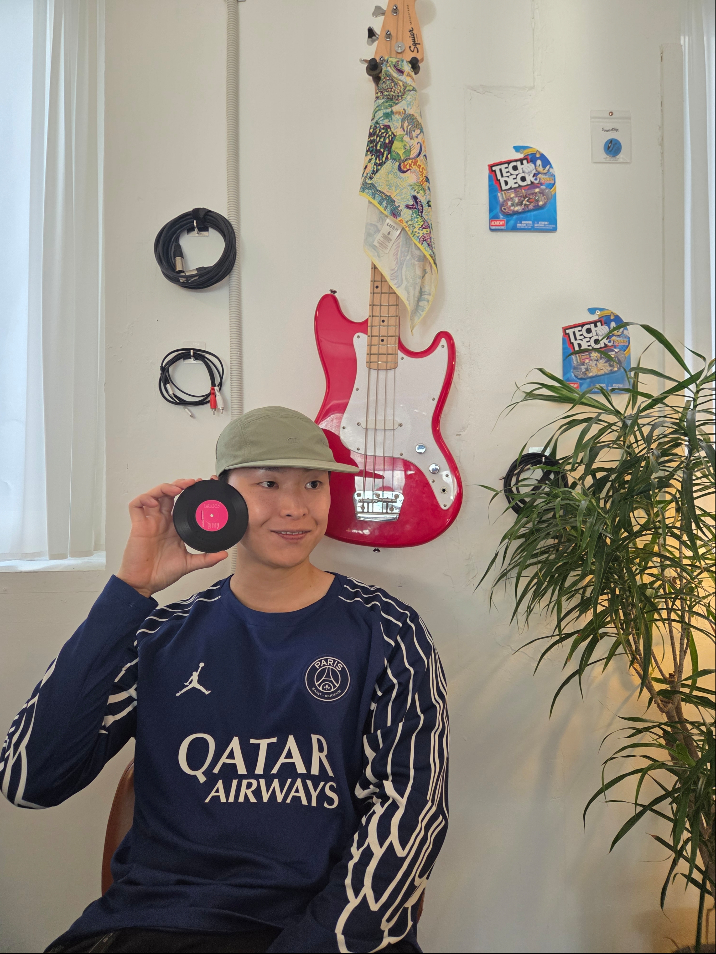 Jordan x Paris Saint-Germain 2024/25 Stadium 4th Dri-Fit Replica Long-Sleeve Jersey Blue Void Phantom (Non Marking Ver.), Ader Error x Zara Backpack Black 착용 스타일 - 7