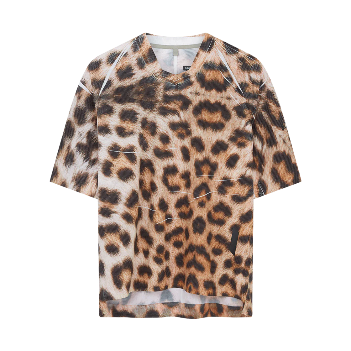 소어 러닝 프로토랩 실크 테크 티셔츠 다크 레오파드(Soar Running Protolab Silk Tech T-Shirt Dark Leopard)