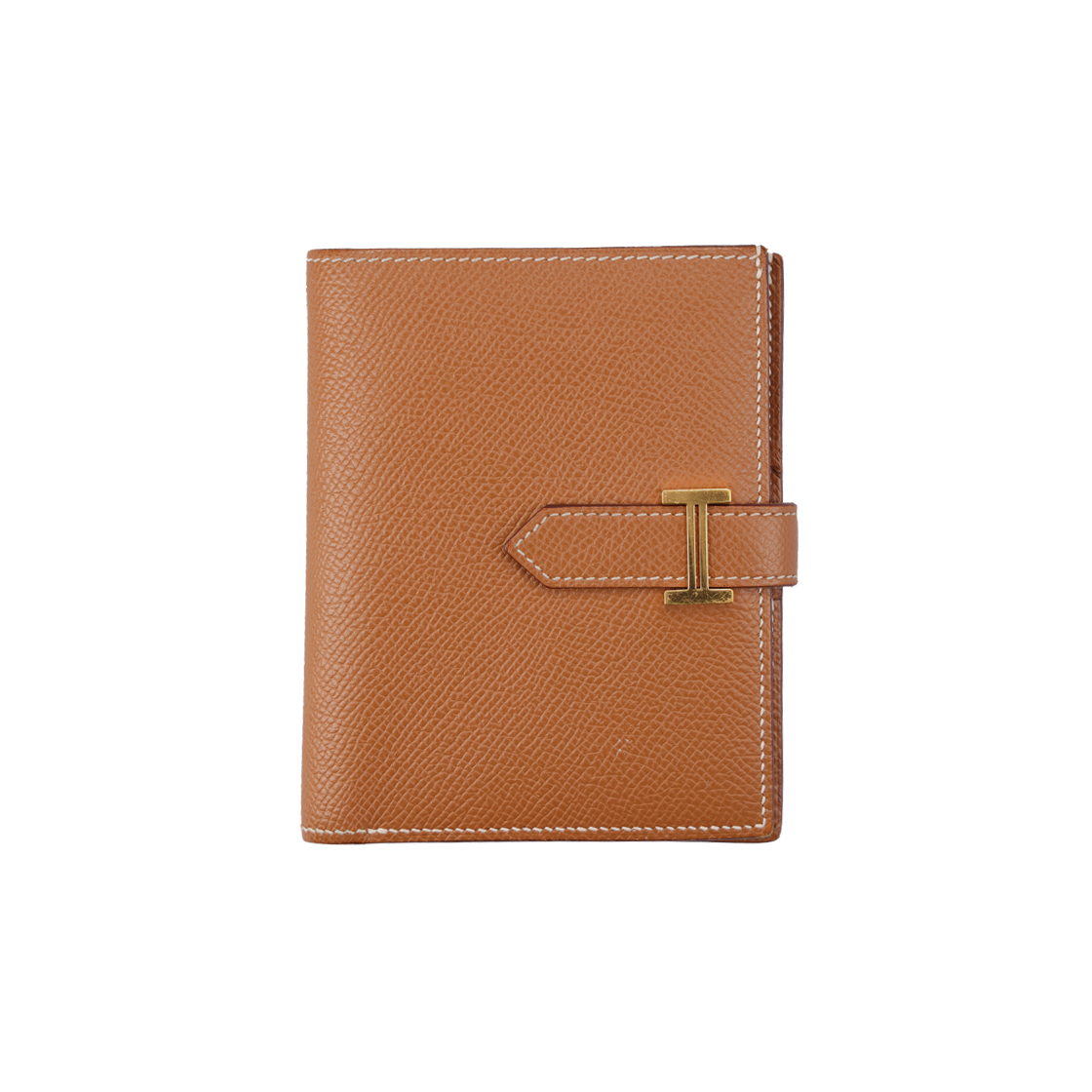 ITGQ9ANU7EDV Hermes H039790CC37 Bearn Compact Wallet Appson Gold Z Engraving