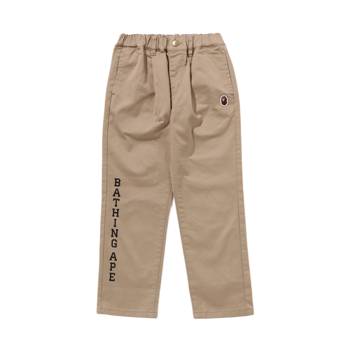 베이프 베이싱 에이프 턱 치노 팬츠 베이지(BAPE Bathing Ape Tuck Chino Pants Beige)
