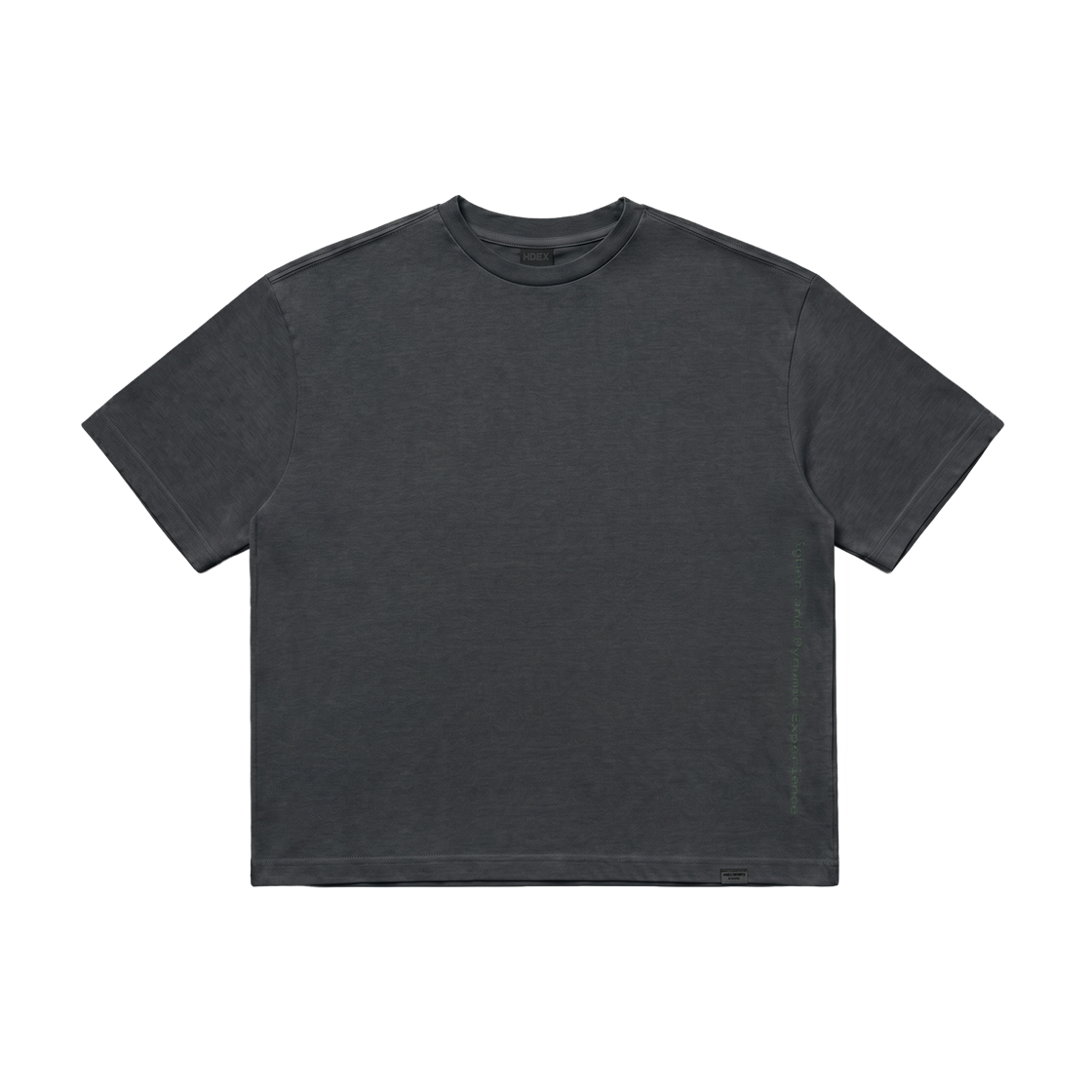 에이치덱스 에센셜 피그먼트 숏 컷 슬리브 차콜(HDEX Essential Pigment Short-Cut Sleeve Charcoal)