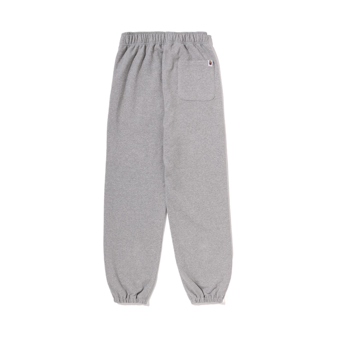 (W) 베이프 에이프 헤드 원 포인트 루즈 핏 스웨트팬츠 그레이((W) BAPE Ape Head One Point Loose Fit Sweatpants Gray) - 2