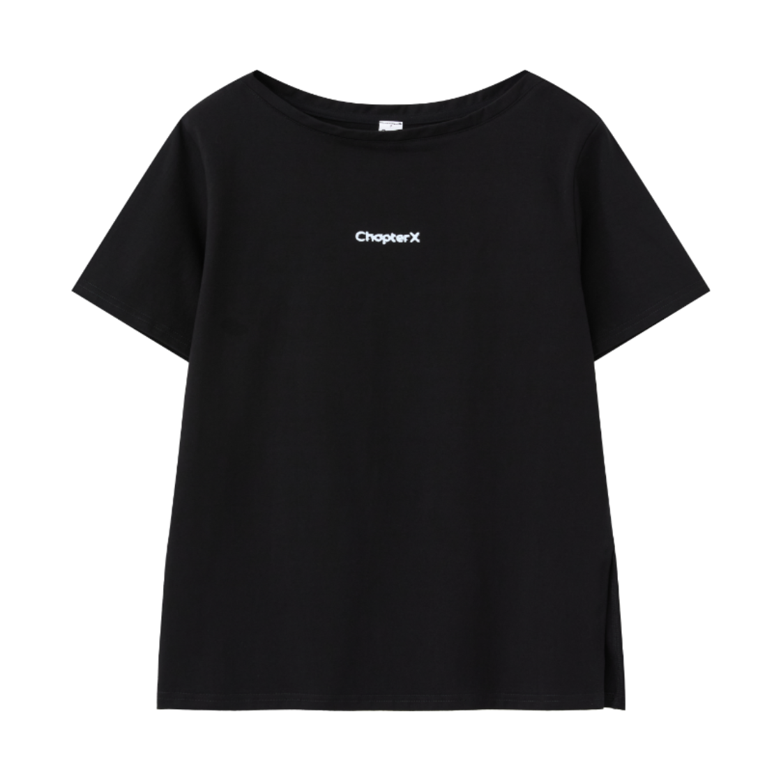 C2104BKF Chapter.X Piloga Side-Cut Movement T-Shirt Black