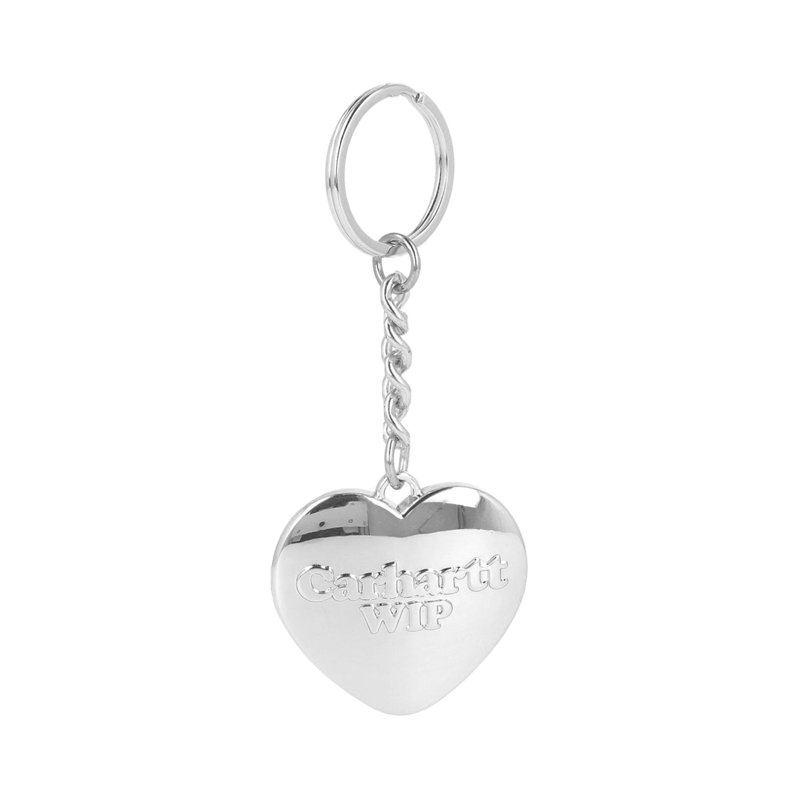 칼하트 WIP 하트 키체인 실버(Carhartt WIP Heart Keychain Silver) - 1