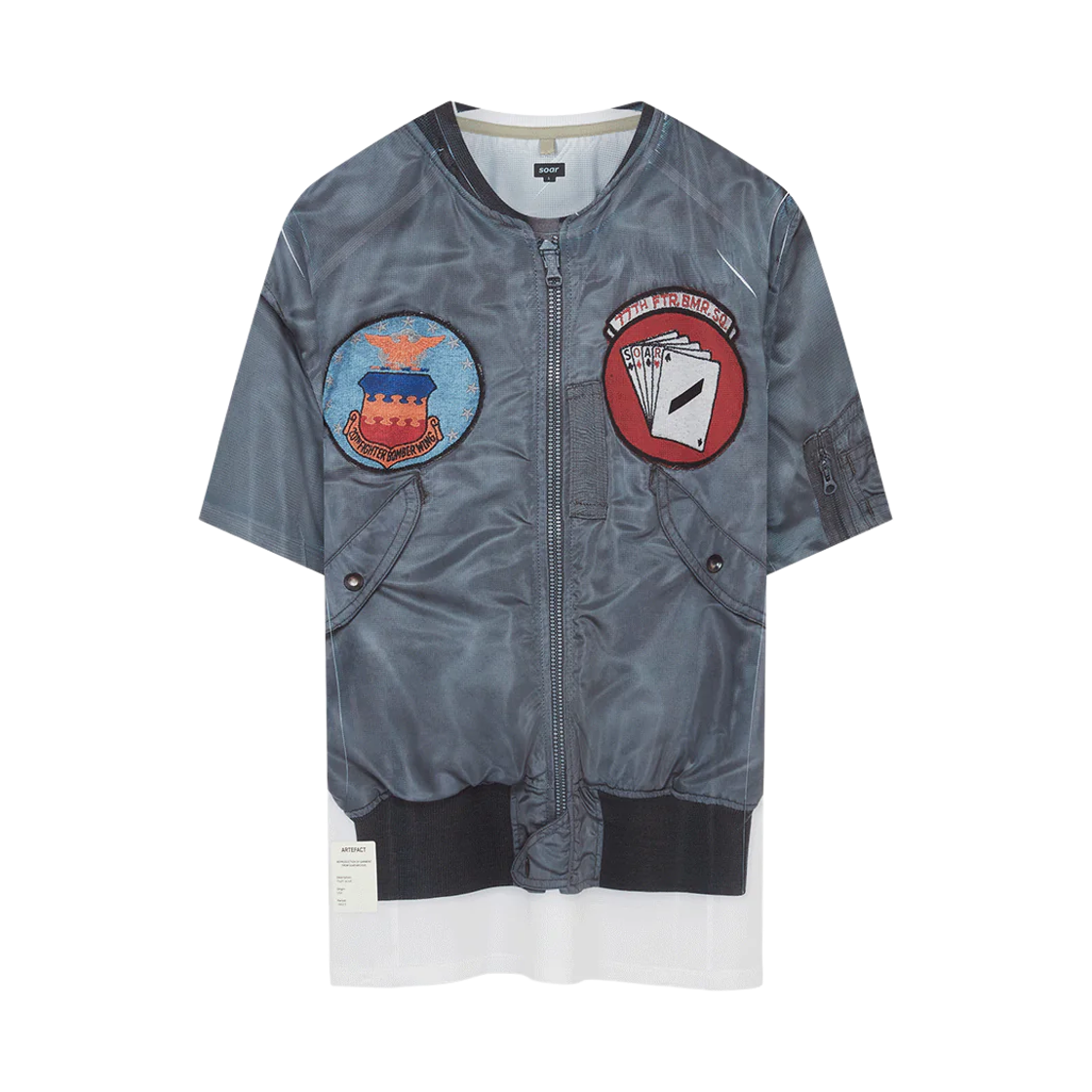 소어 러닝 아티팩트 티셔츠 플라이트 자켓(Soar Running Artefact T-Shirt Flight Jacket)