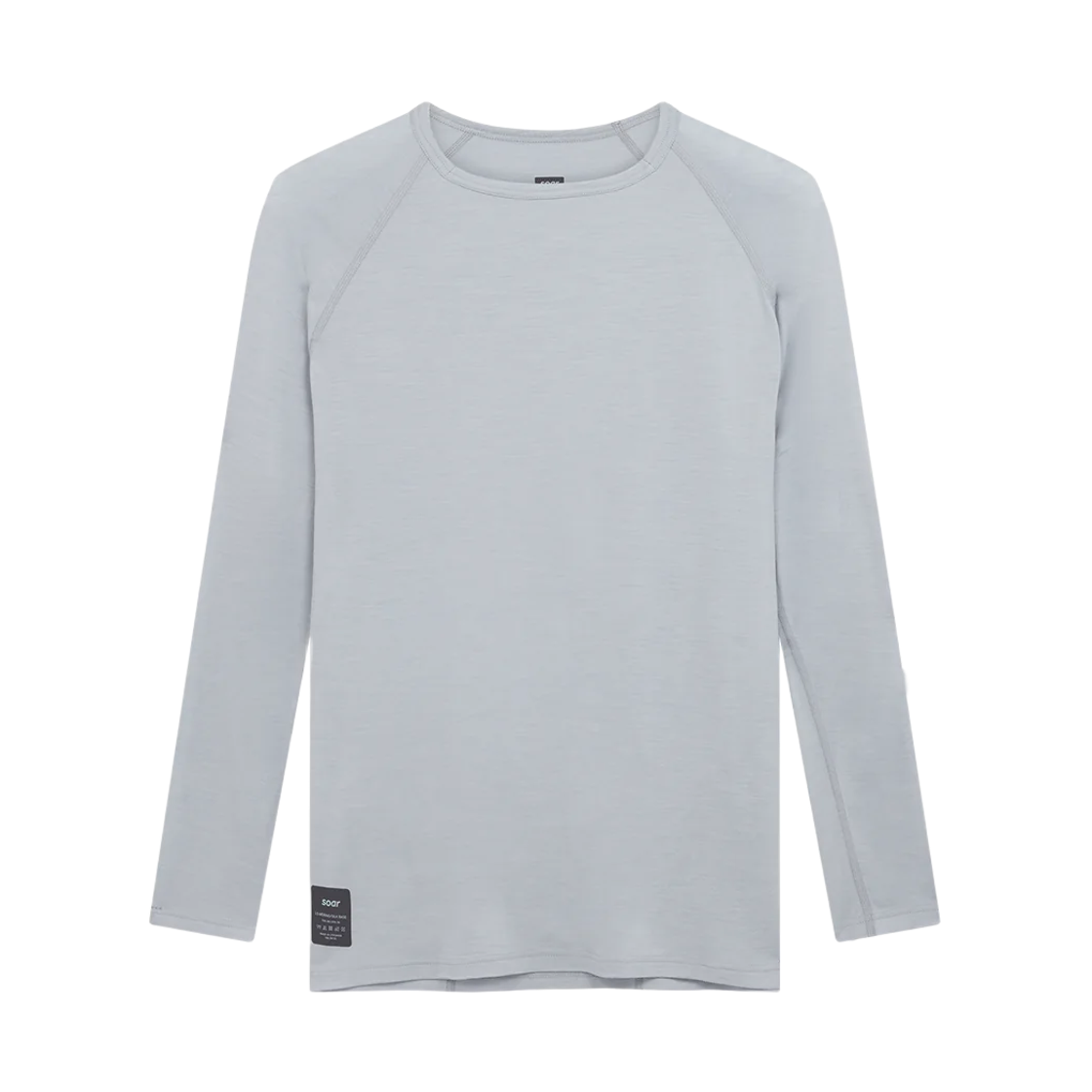 소어 러닝 롱슬리브 메리노 & 실크 베이스 레이어 초크(Soar Running Long Sleeve Merino & Silk Base Layer Chalk) - 1