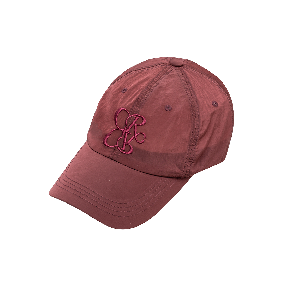 [예약 배송] 리끌로우 RWL REC 나일론 볼캡 버건디([예약 배송] RECLOW RWL REC Nylon Ballcap Burgundy) - 2