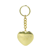 Carhartt WIP Heart Keychain Gold