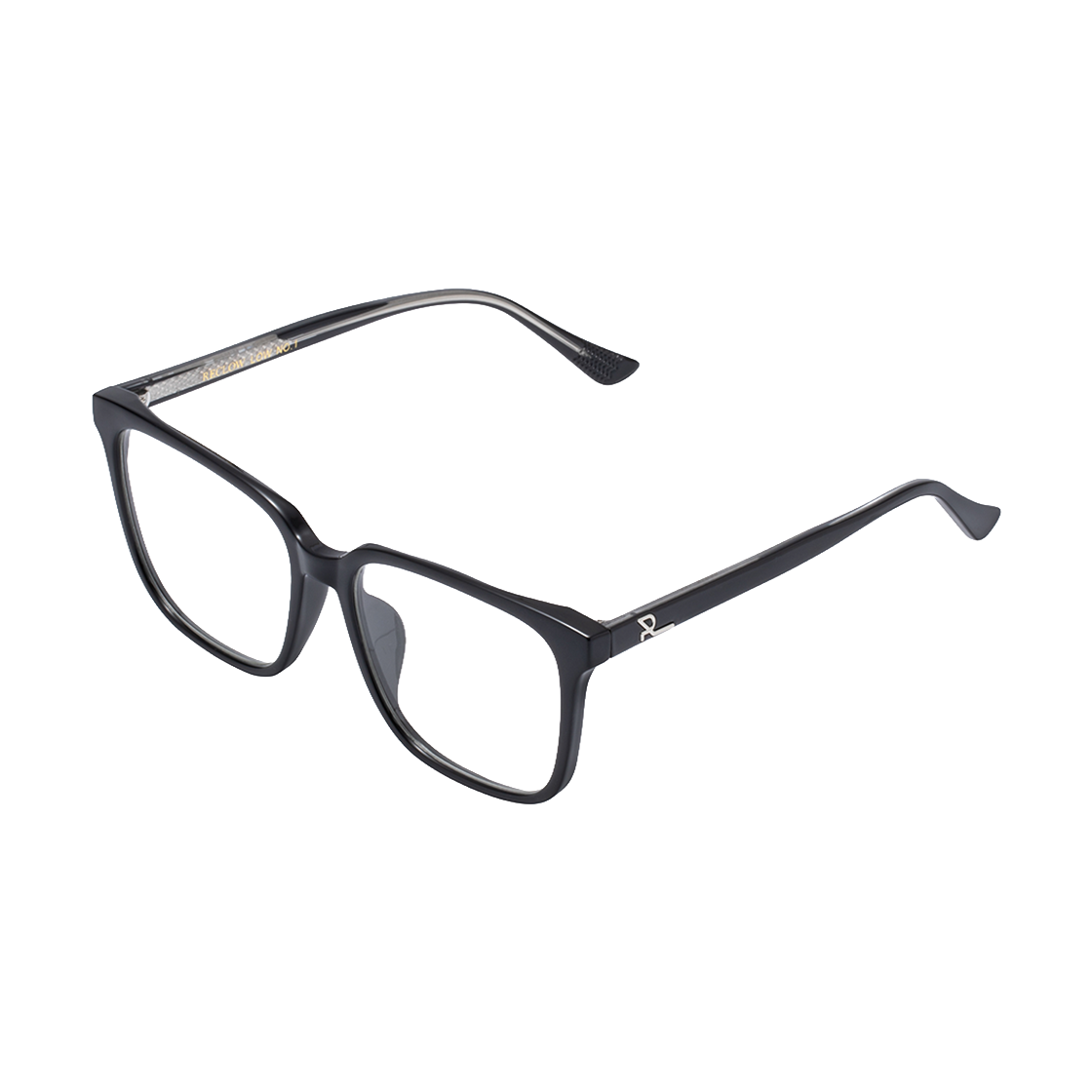 리끌로우 TR 로우 No.3 오버사이즈 안경 블랙(RECLOW Tr Low No.3 Oversize Glasses Black) - 2