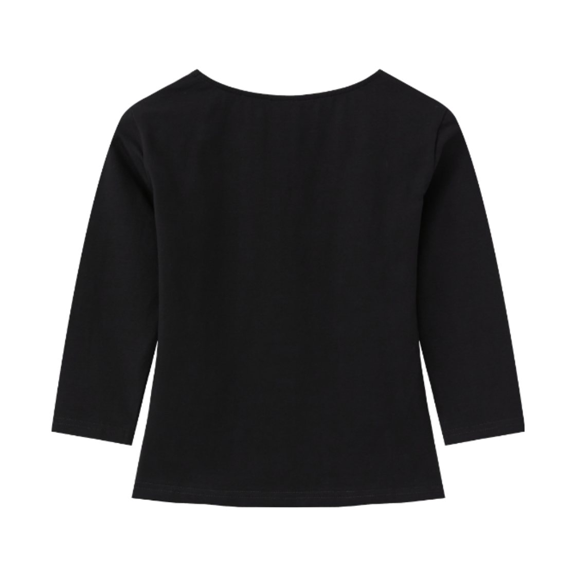 챕터엑스 스퀘어넥 숄더 컷아웃 필로가 슬리브 블랙(Chapter.X Piloga Square-Neck Shoulder Cut Out Sleeve Top Black) - 2