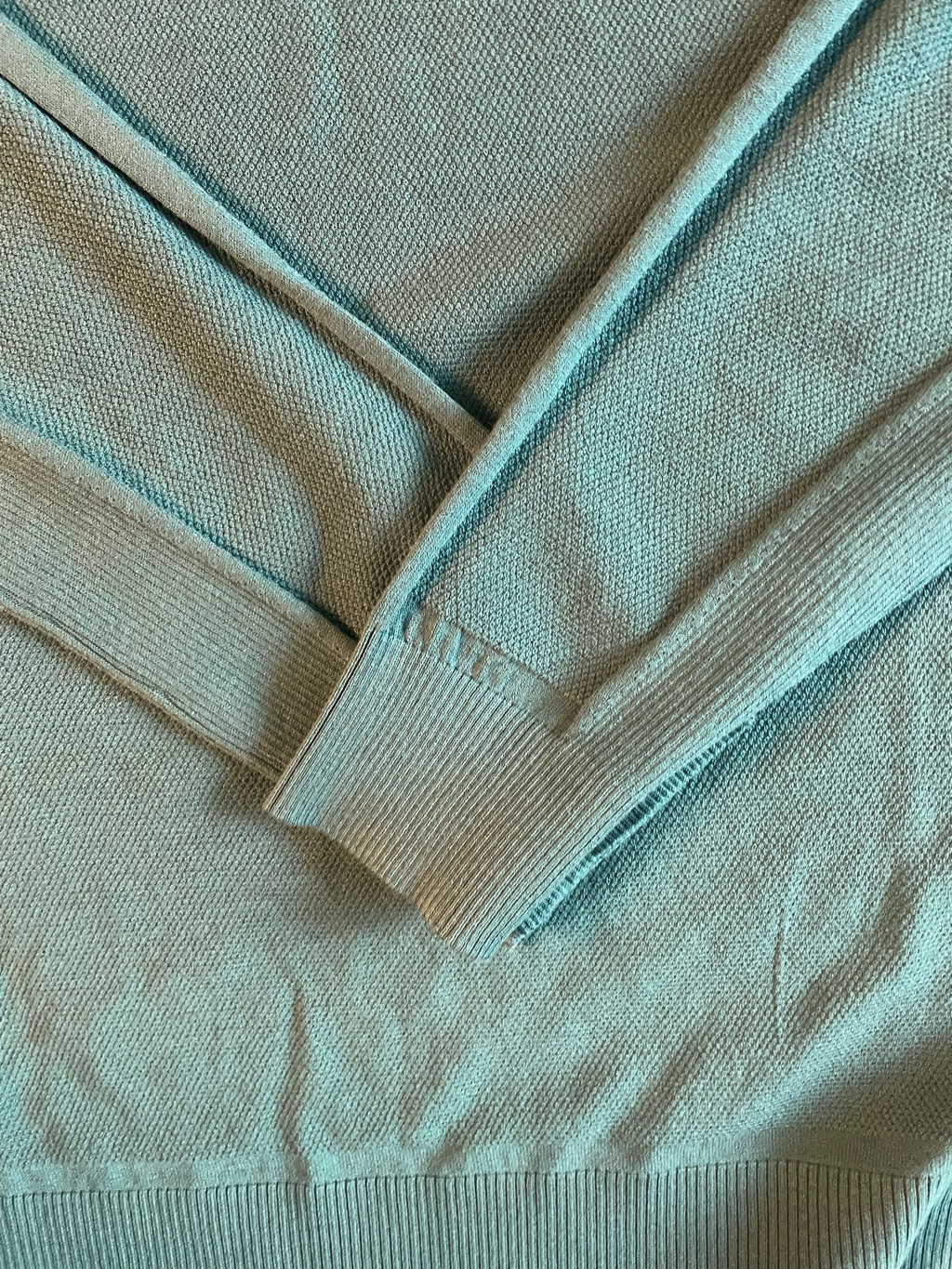 Nike Tour Golf Sweater Mineral Teal Pale Ivory - Asia 착용 스타일 - 3