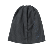 MILLO WOMEN Wide Slub Beanie Charcoal