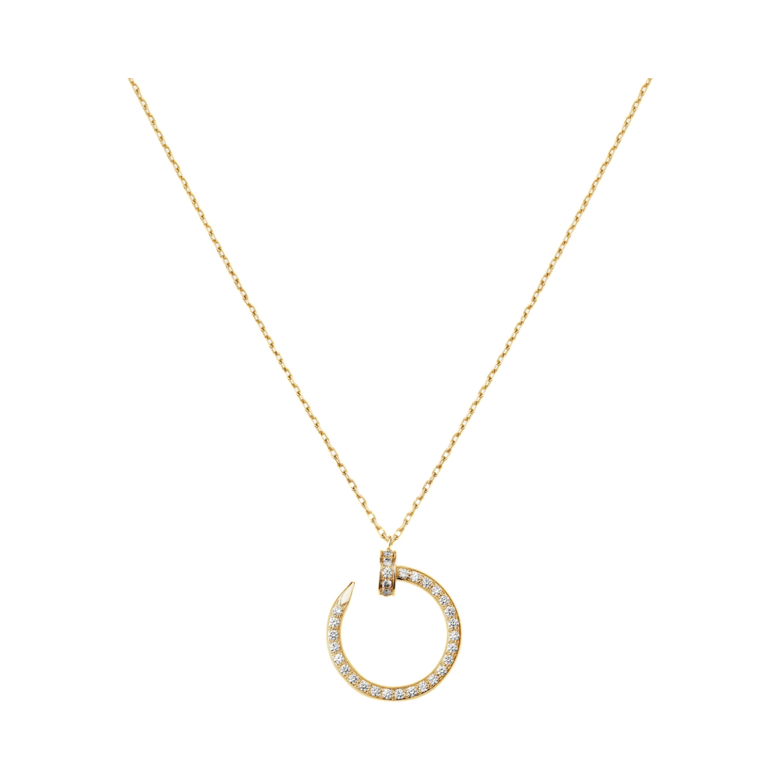 B7224895 Cartier Juste un Clou Pendant Yellow Gold Diamonds