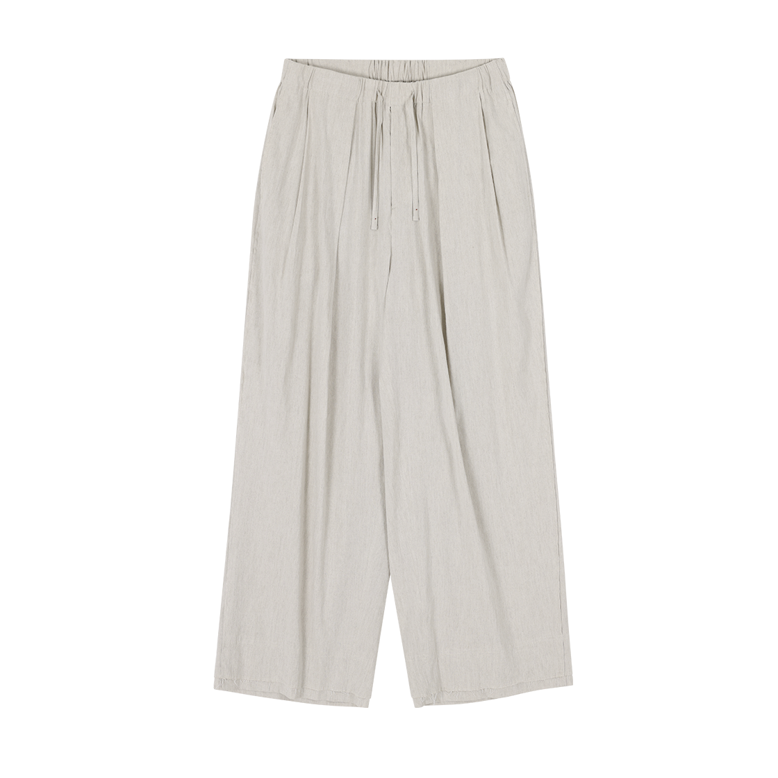 SI3PT306BE SONGZIO HOMME Linen String Wide Pants Beige