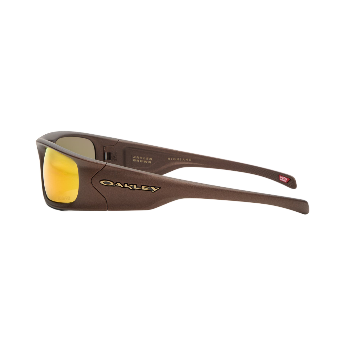 오클리 x 제일런 브라운 하이랜드 코튼 W/ 프리즘 루비 블랙(Oakley x The Jaylen Brown Highland Corten W/ Prizm Ruby Black) - 3