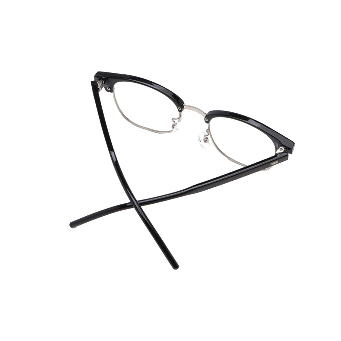 리끌로우 E386 블루라이트 안경 블랙 실버(RECLOW E386 Blue Light Glasses Black Silver) - 3