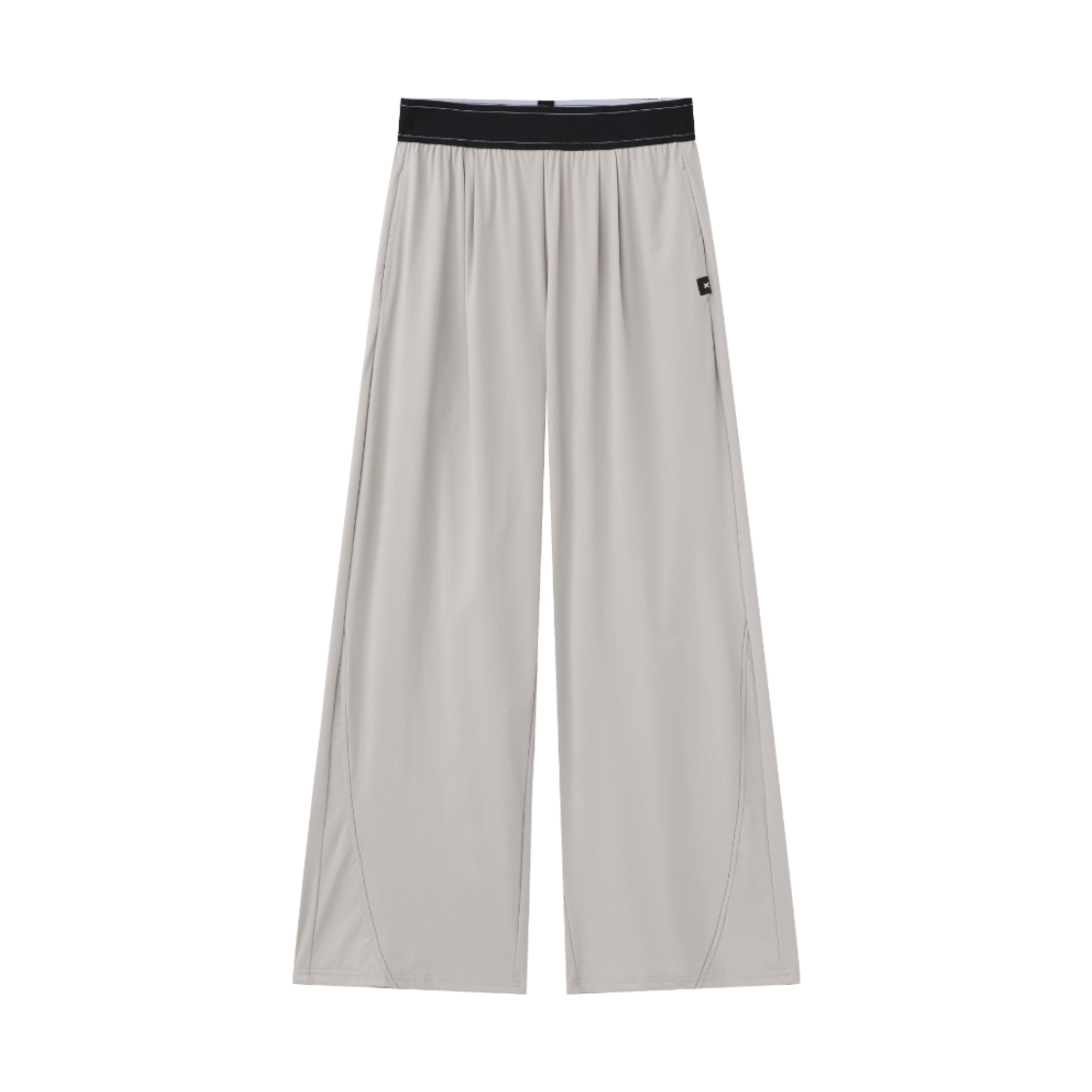 챕터엑스 커브드 라인 쿨링 와이드 트라우저 베이지(Chapter.X Curved Line Cooling Wide Trousers Beige)