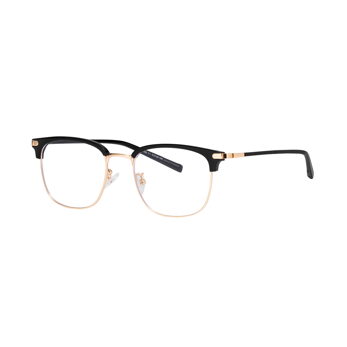 리끌로우 TR B202 안경 블랙 골드(RECLOW Tr B202 Glasses Black Gold) - 2